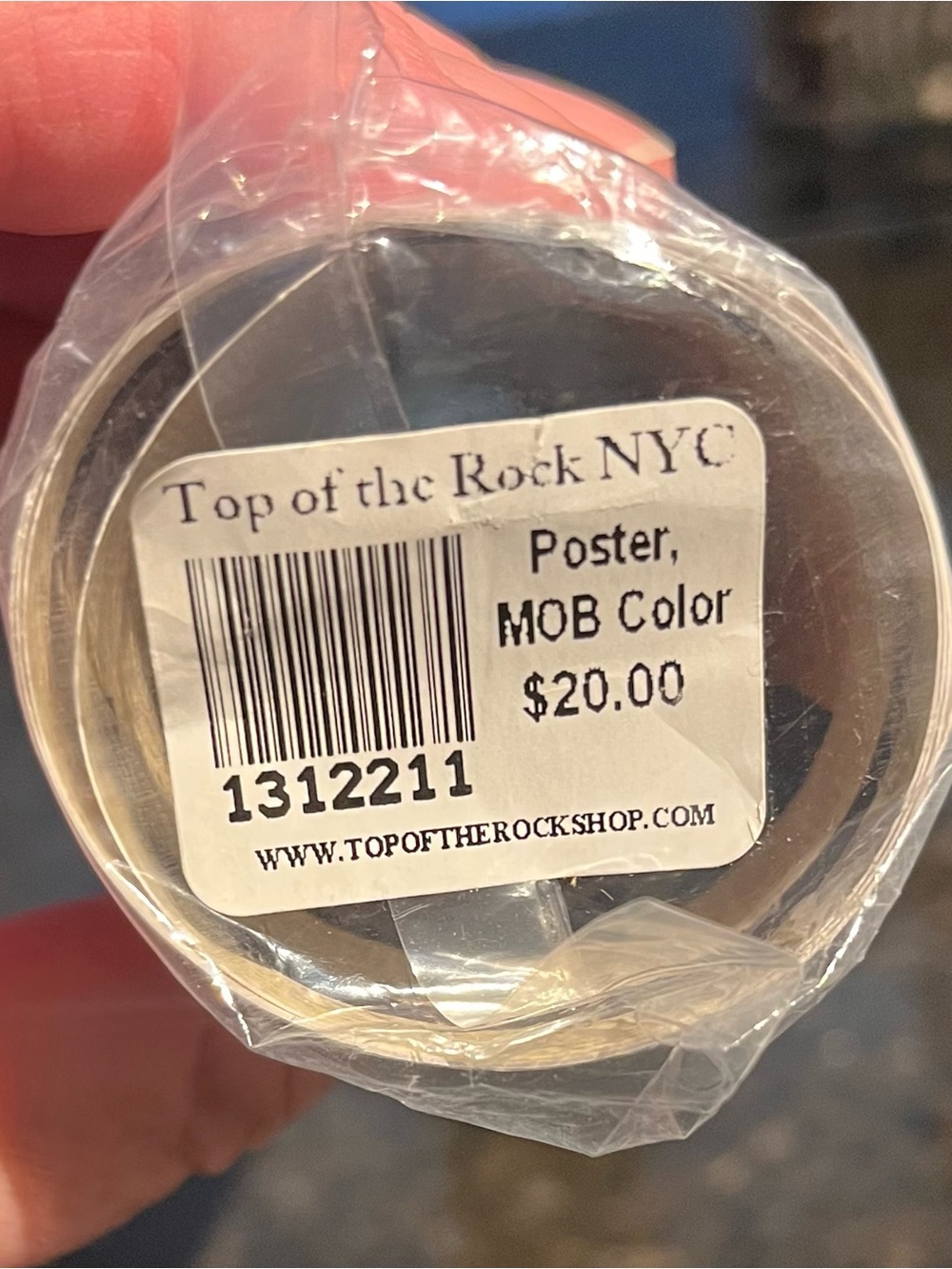 Never Used - 2011 Official Top of the Rock Grand Opening NYC Souvenir Poster - Picture 8 of 9